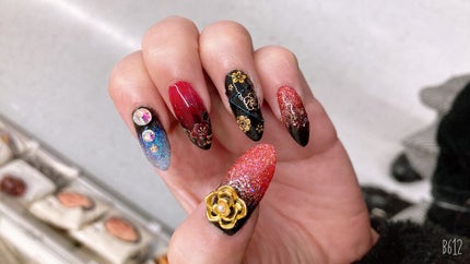 ネイルチップ/DAISO/ネイルチップ・パーツを使ったクチコミ(1枚目)