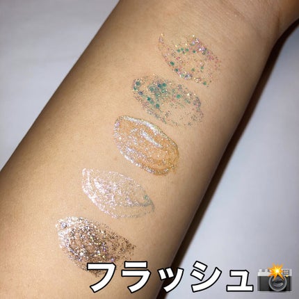 スパークリングギャラクシーリキッドアイシャドウ/COLORKEY/リキッドアイシャドウを使ったクチコミ(4枚目)