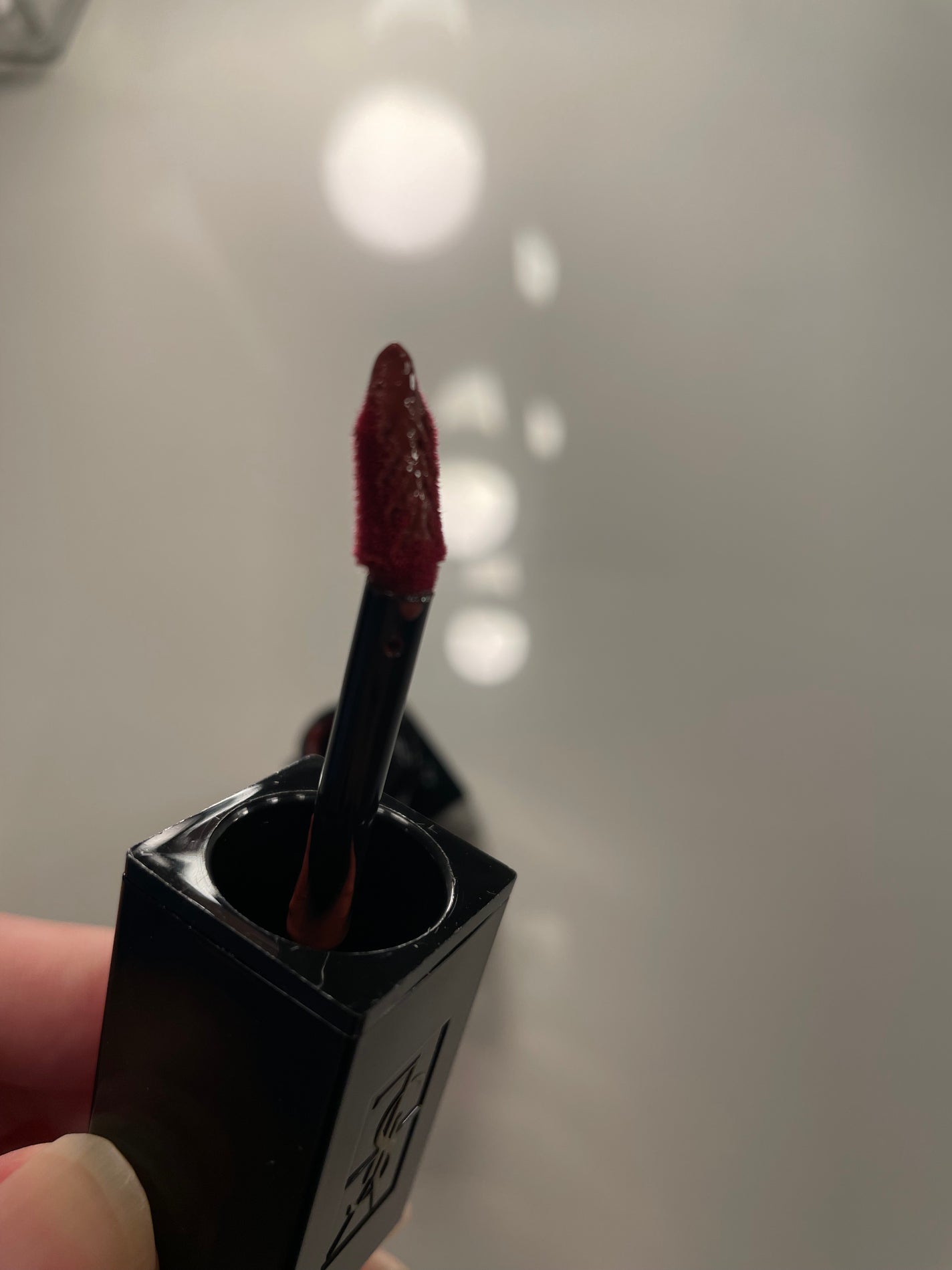 ルージュ ピュールクチュール ヴェルニ ヴィニルクリーム/YVES SAINT LAURENT BEAUTE/口紅を使ったクチコミ(3枚目)