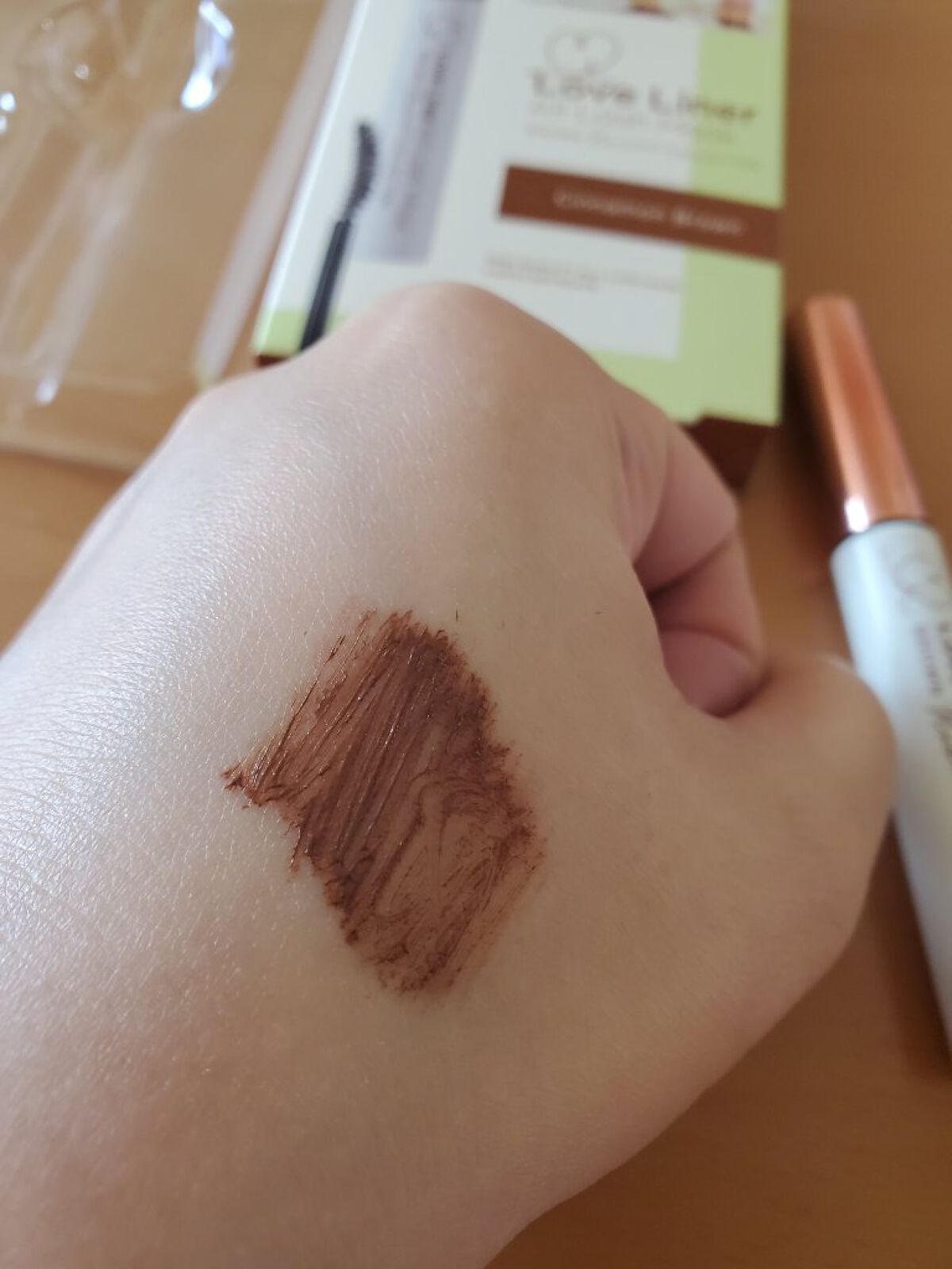 オールラッシュマスク ブラウンニュアンス コレクション シナモンブラウン/ラブ・ライナー/マスカラを使ったクチコミ（3枚目）