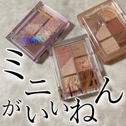 プロ アイパレット ミニ/CLIO/アイシャドウパレットを使ったクチコミ(1枚目)
