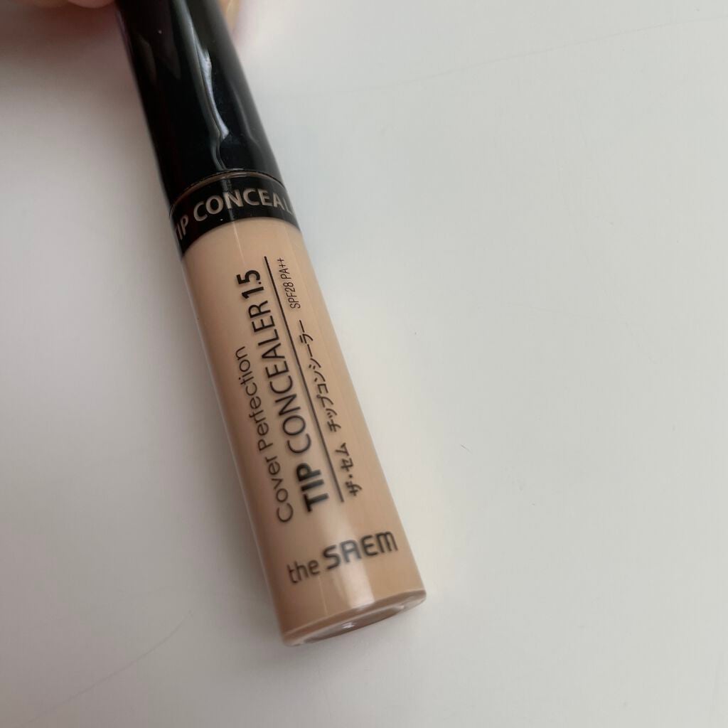 カバーパーフェクション チップコンシーラー/the SAEM/リキッドコンシーラーを使ったクチコミ(1枚目)