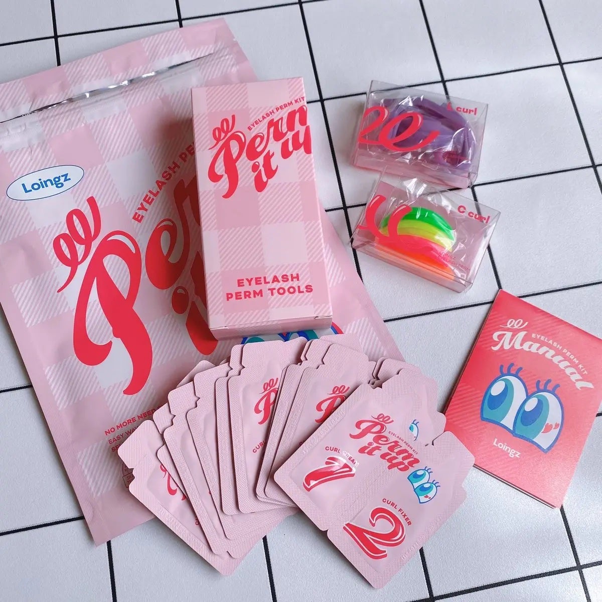 パーマイットアップアイラッシュパーマキット/Loingz/その他キットセットを使ったクチコミ(1枚目)