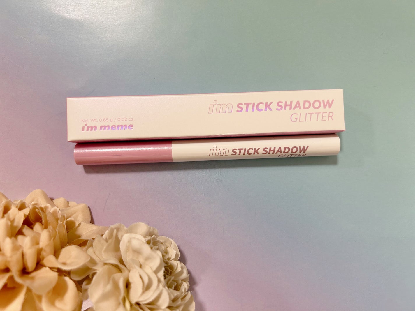 i'm Stick Shadow Glitterr/i’m meme/スティックアイシャドウを使ったクチコミ(1枚目)