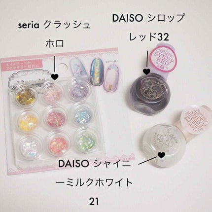サンリオネイル/DAISO/マニキュアを使ったクチコミ(2枚目)