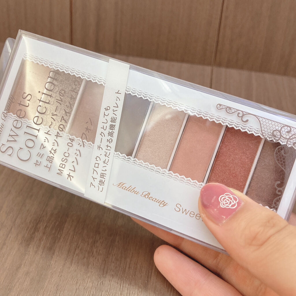 スイーツコレクション/マリブビューティー/アイシャドウパレットを使ったクチコミ（2枚目）
