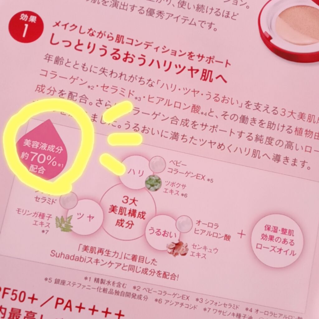 アルーチェルーチェ クッションファンデーション/Aluce luce/クッションファンデーションを使ったクチコミ(4枚目)