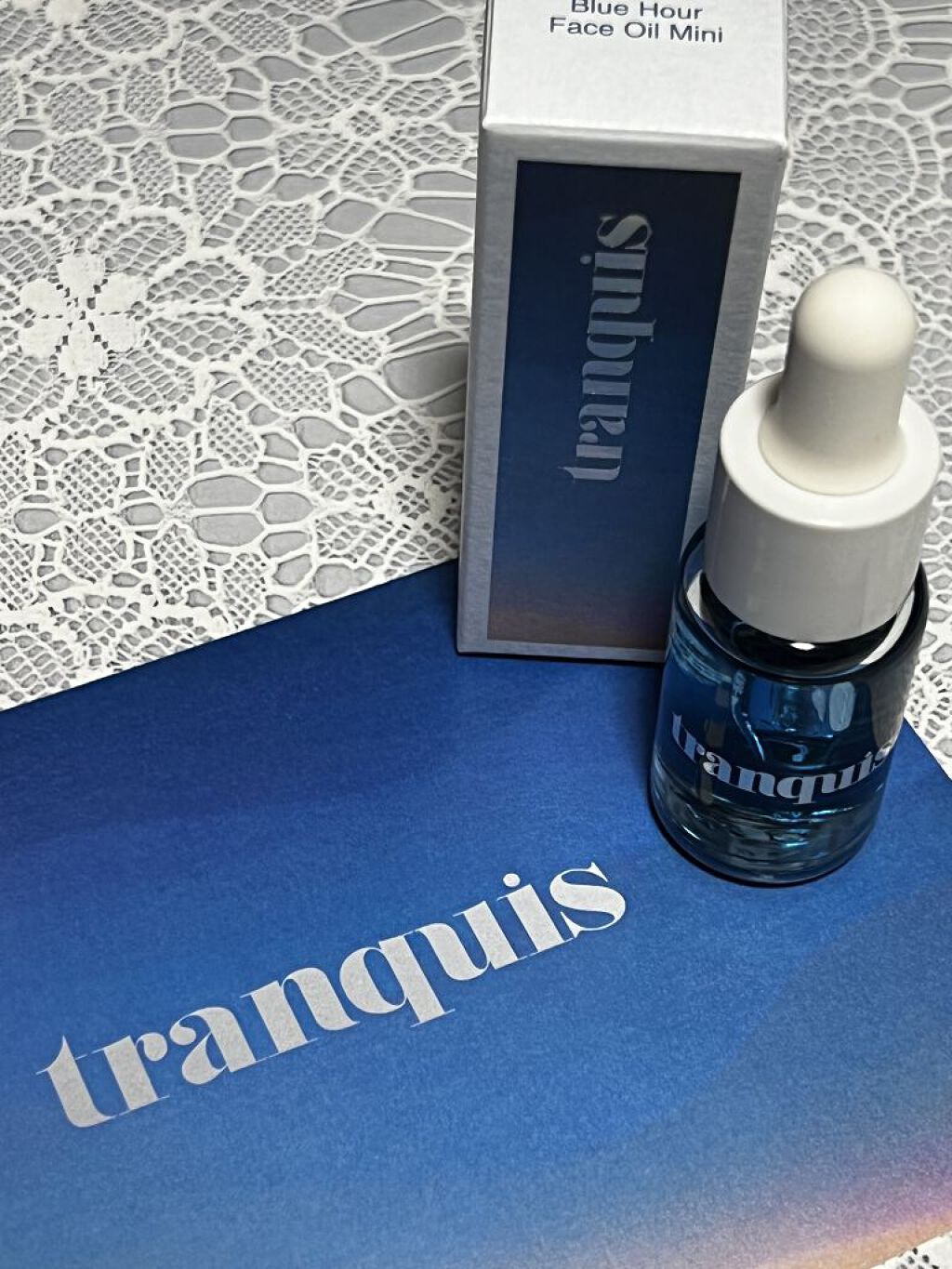 ブルーアワー フェイスオイル/tranquis/フェイスオイルを使ったクチコミ（2枚目）