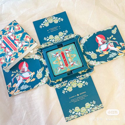 CARSLAN × 敦煌博物館 コラボ・アイシャドウ/CARSLAN/アイシャドウパレットを使ったクチコミ(5枚目)