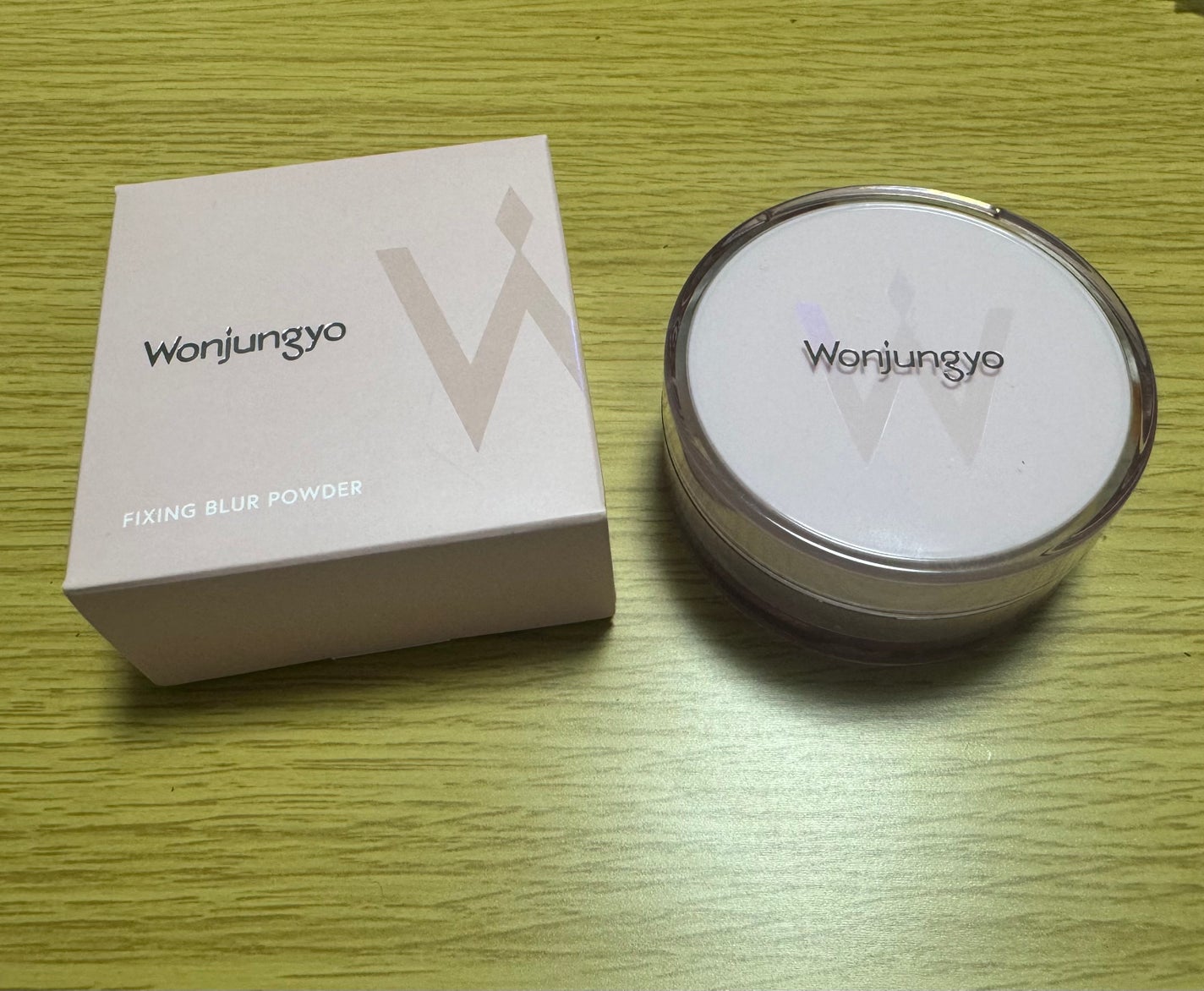 ウォンジョンヨ フィクシングブラーパウダー N/Wonjungyo/ルースパウダーを使ったクチコミ(1枚目)