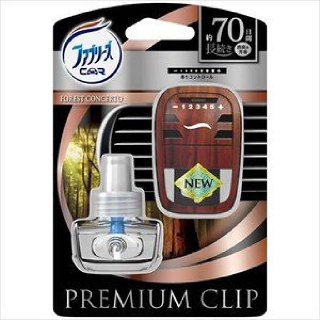 車のエアコン用 プレミアムクリップ フォレストコンチェルトの香り