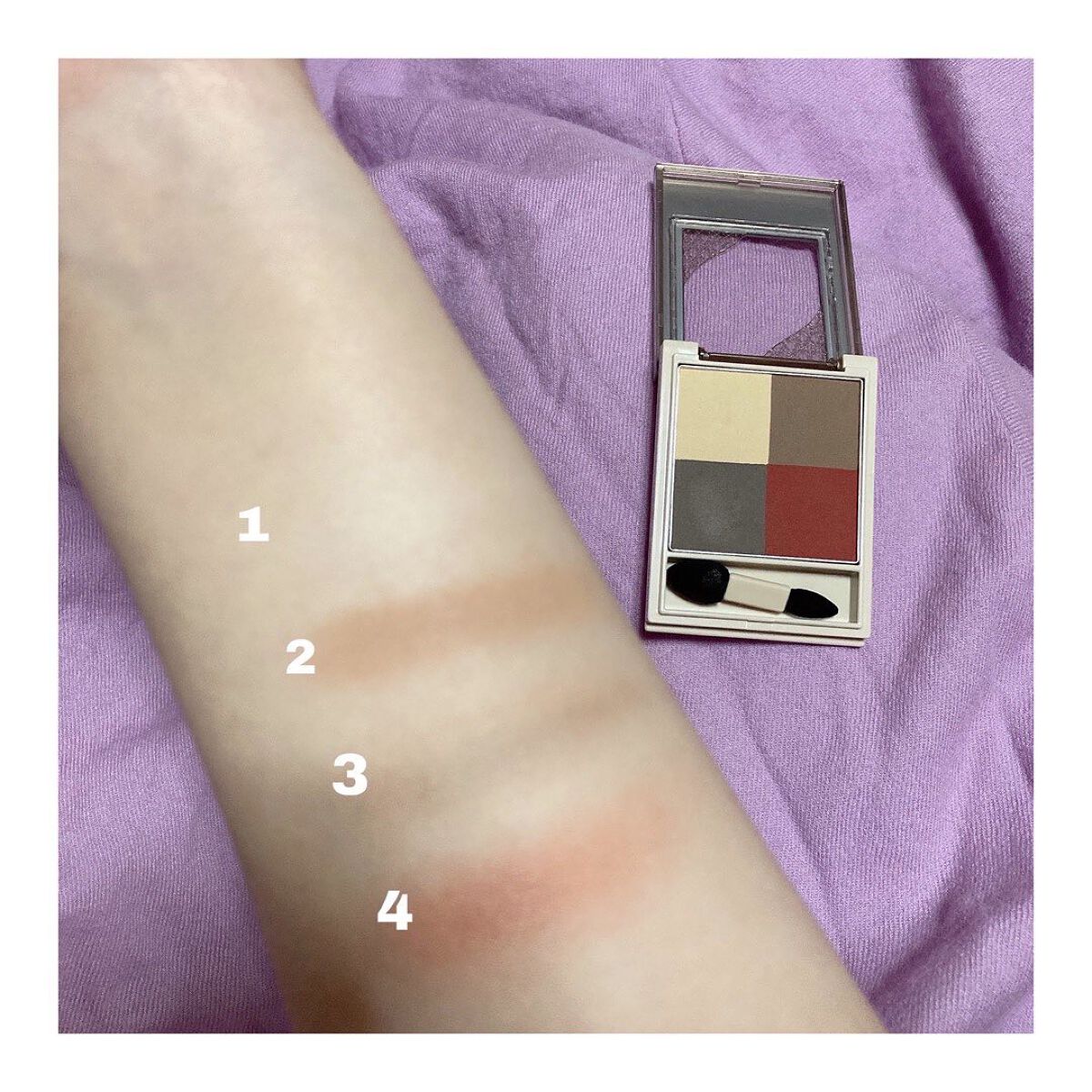 ニュアンス マット クリエイター/Visée/アイシャドウパレットを使ったクチコミ(5枚目)