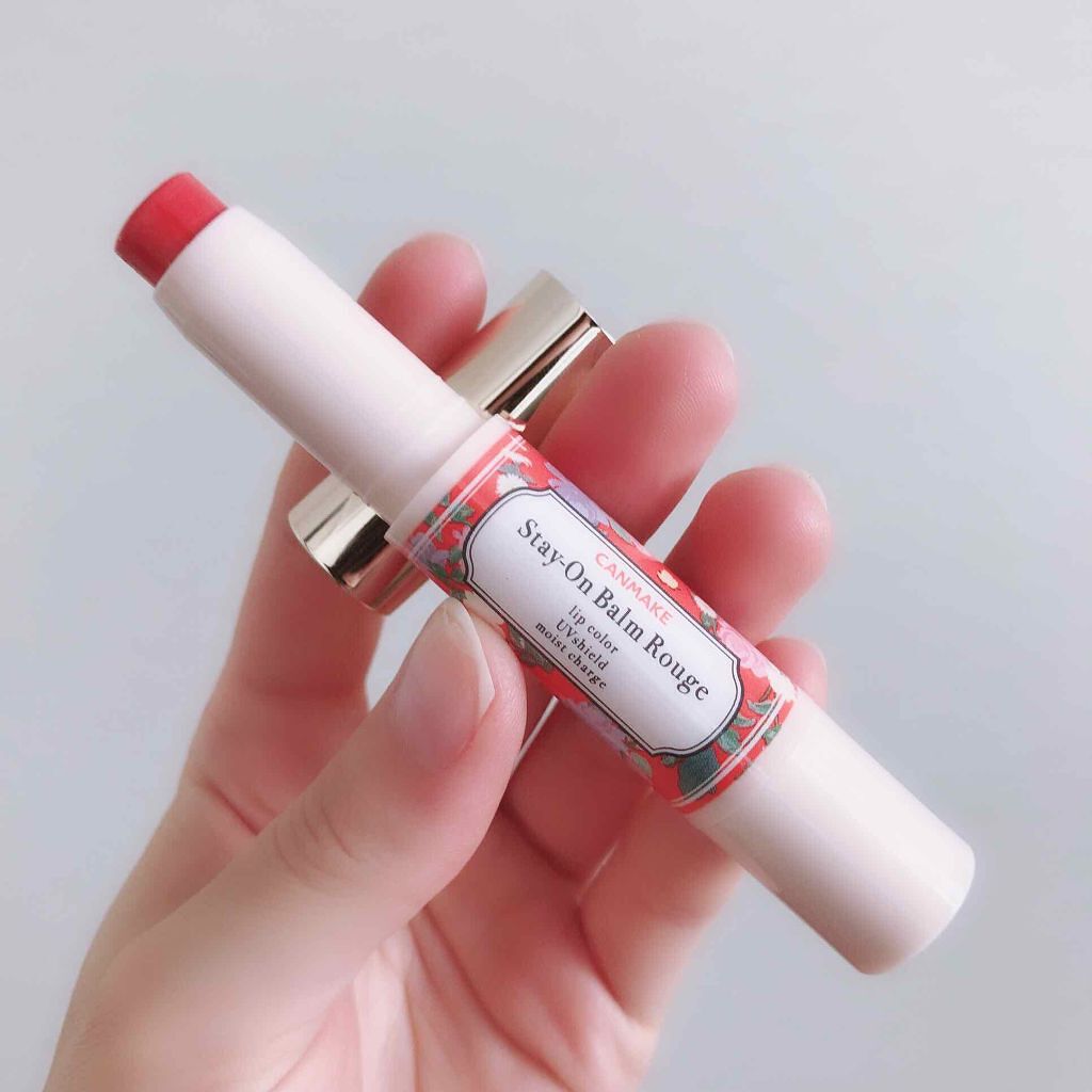 ステイオンバームルージュ/キャンメイク/口紅を使ったクチコミ(2枚目)