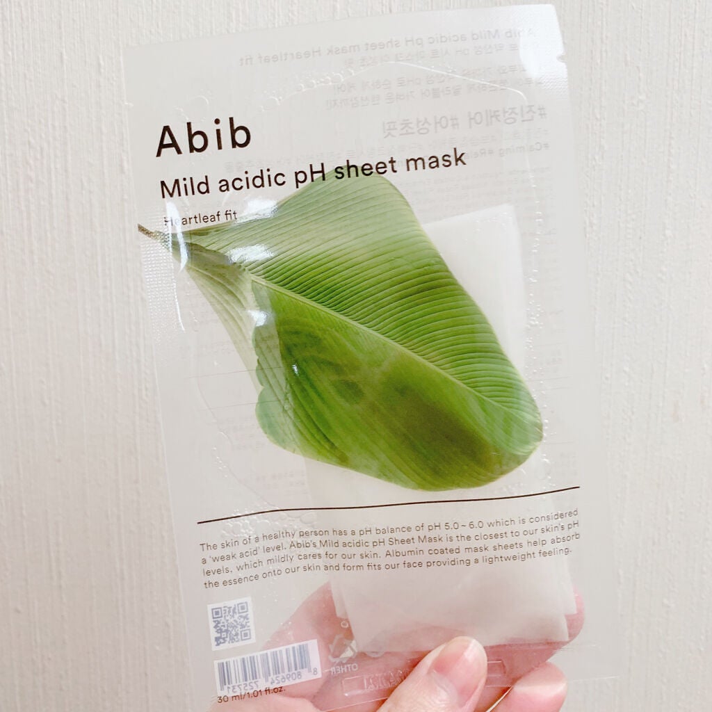 弱酸性pHシートマスク ドクダミフィット/Abib /シートマスク・パックを使ったクチコミ(4枚目)
