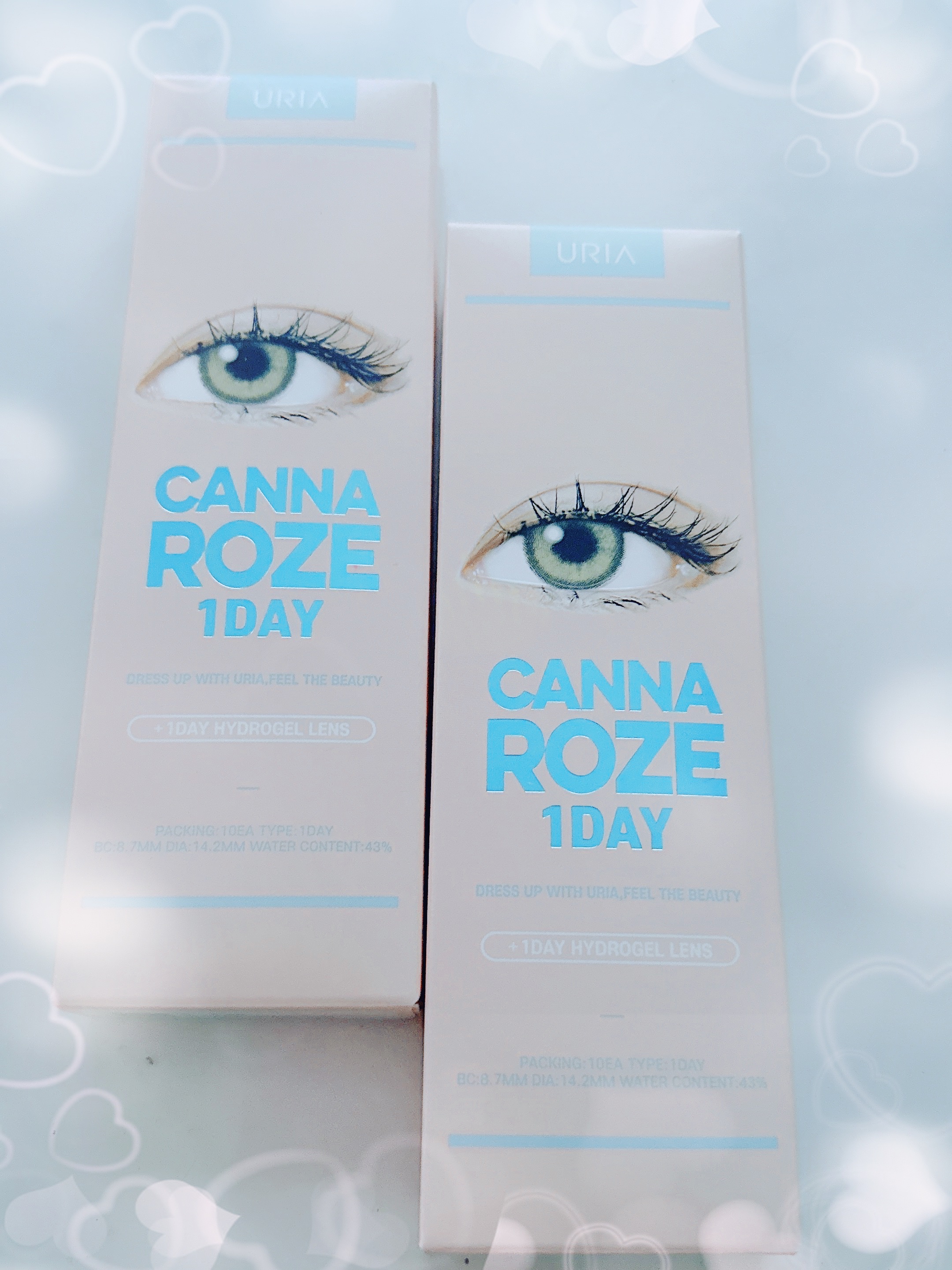 CANNA ROZE 1DAY/URIA i-DOL/ワンデー（１DAY）カラコンを使ったクチコミ（1枚目）