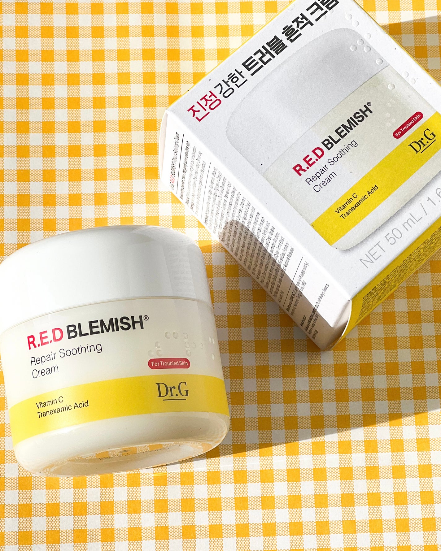 レッドブレミッシュ リペアスージングクリーム/Dr.G/フェイスクリームを使ったクチコミ(2枚目)