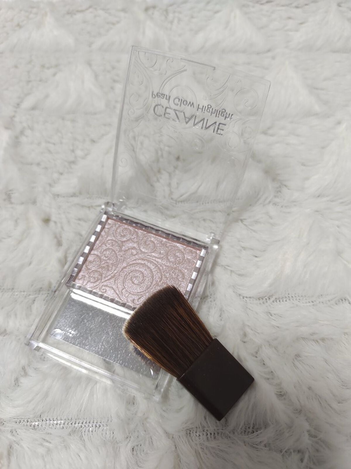 パールグロウハイライト/CEZANNE/パウダーハイライトを使ったクチコミ(1枚目)