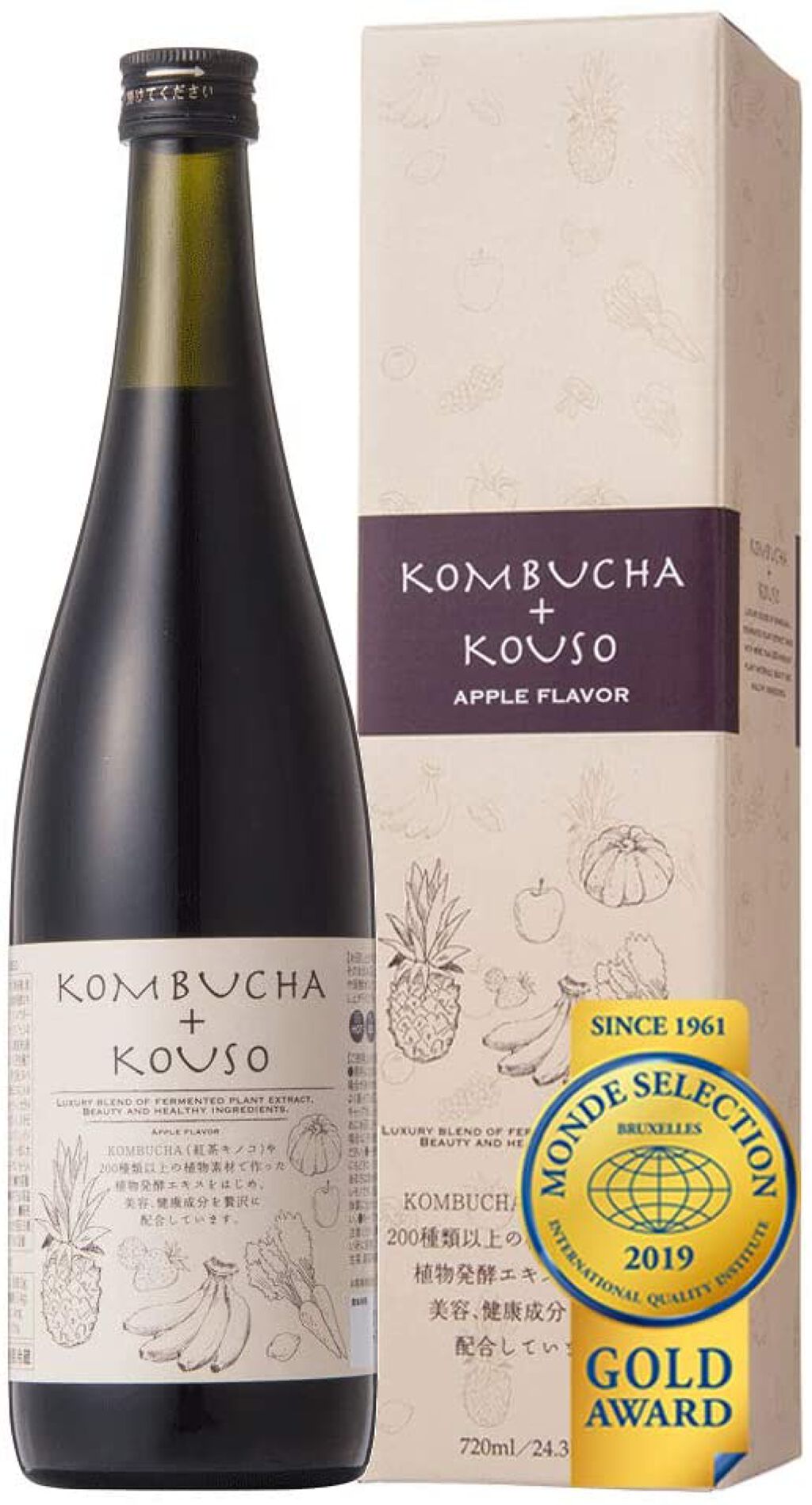 コンブチャ+酵素 / ＫＯＭＢＵＣＨＡ＋ＫＯＵＳＯ（コンブチャ＋酵素）