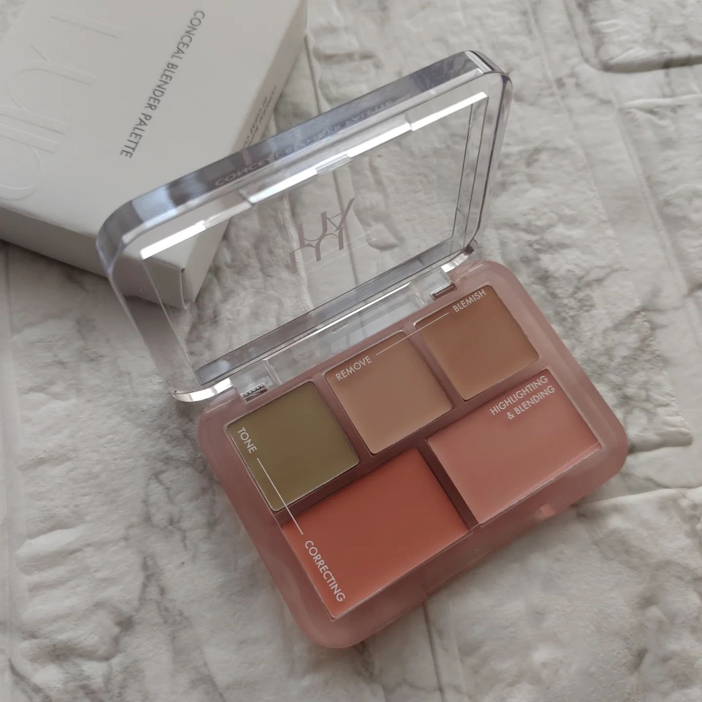 コンシールブレンダーパレット/LUNA/パレットコンシーラーを使ったクチコミ（2枚目）