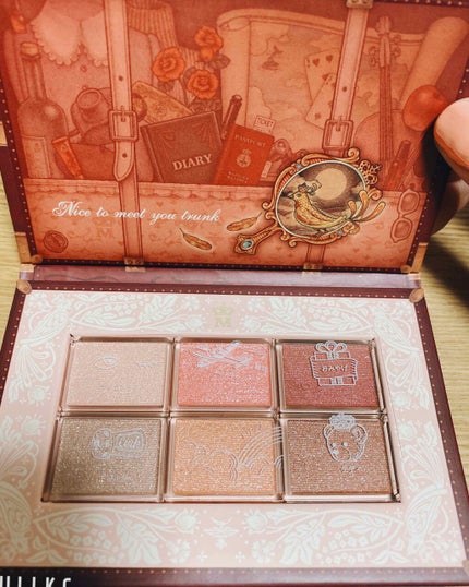 ナイストゥミーチュートランク/MAJOLICA MAJORCA/アイシャドウパレットを使ったクチコミ(3枚目)