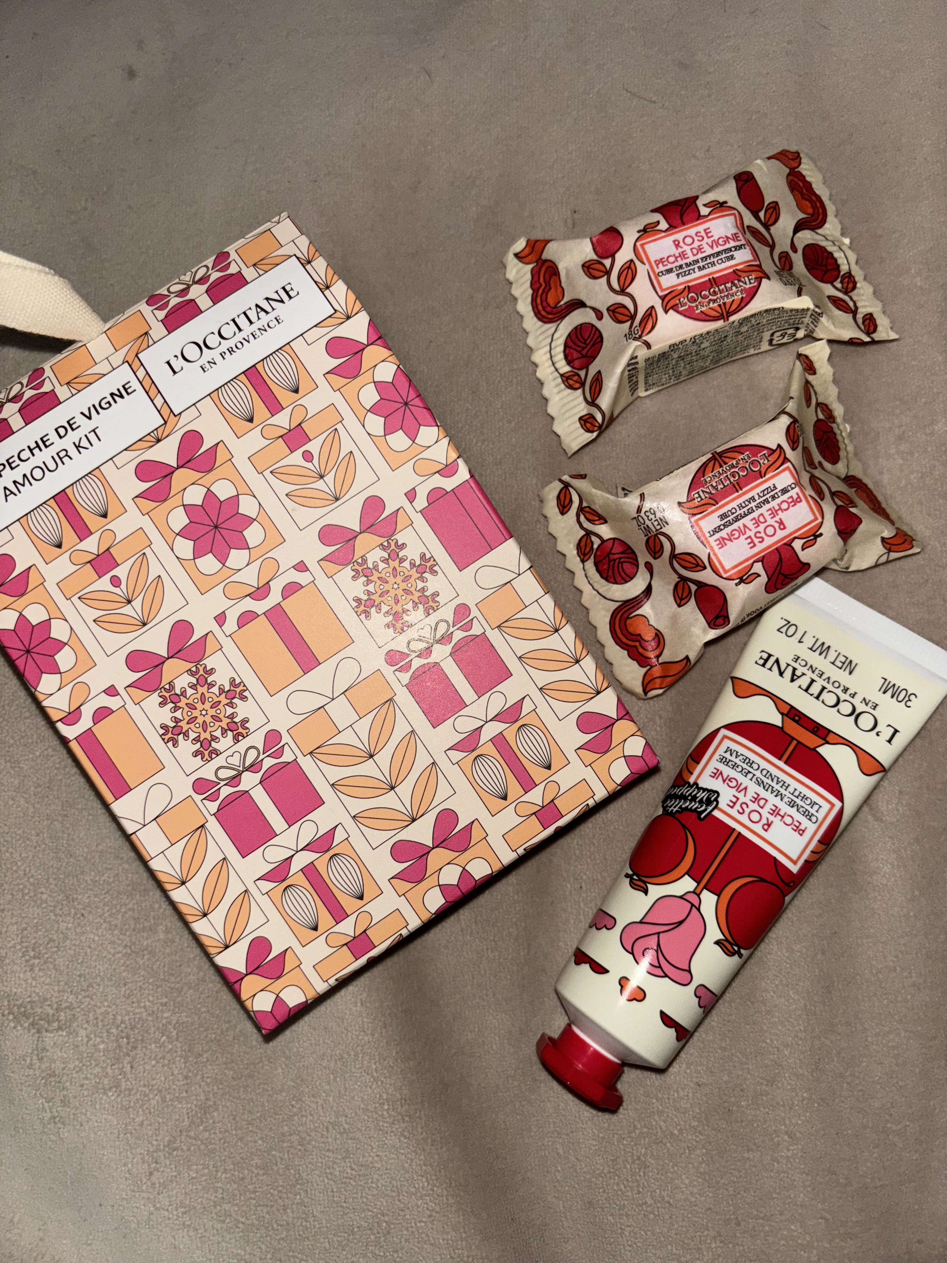 ローズヴァインピーチ アムール/L'OCCITANE/その他キットセットを使ったクチコミ（1枚目）