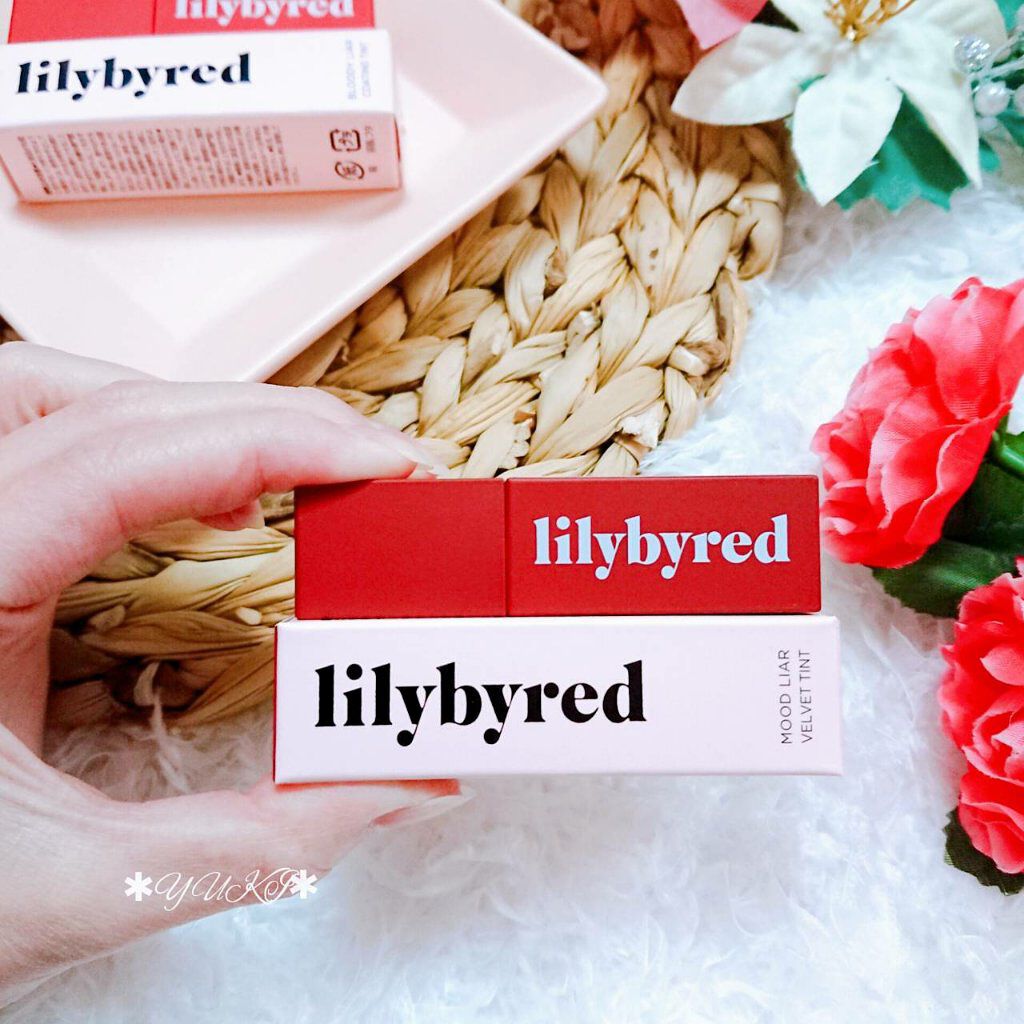 ブラッディライアー コーティングティント/lilybyred/リップティントを使ったクチコミ（3枚目）