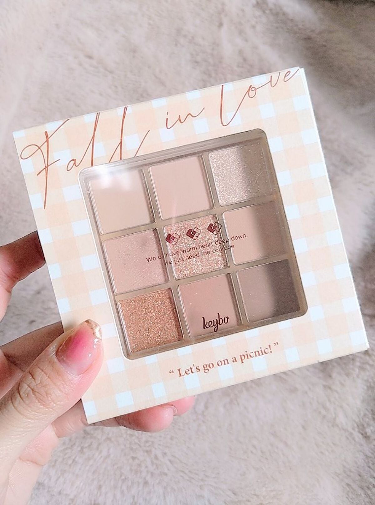 KEYBO FALL IN LOVE SHADOW PALETTE/keybo/アイシャドウパレットを使ったクチコミ(6枚目)