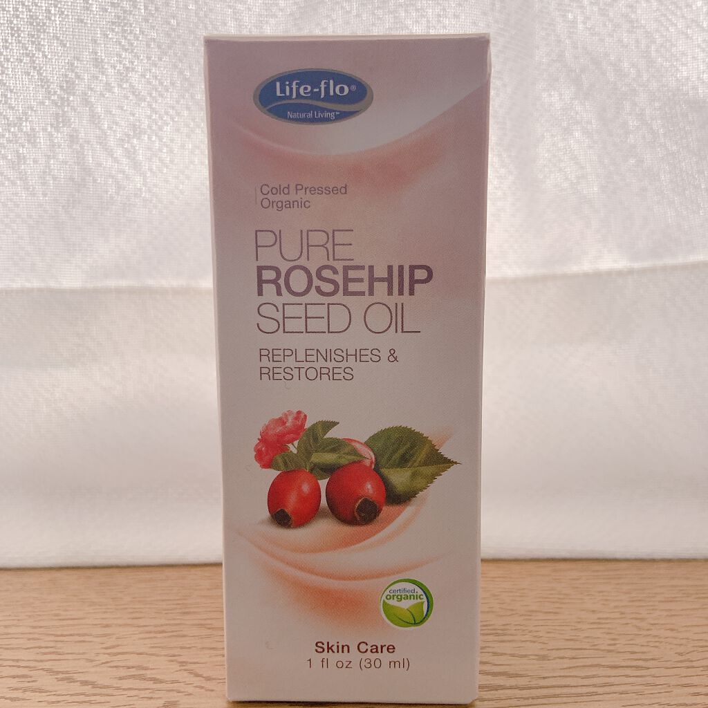 PURE ROSEHIP SEED OIL/Life-flo/フェイスオイルを使ったクチコミ(1枚目)