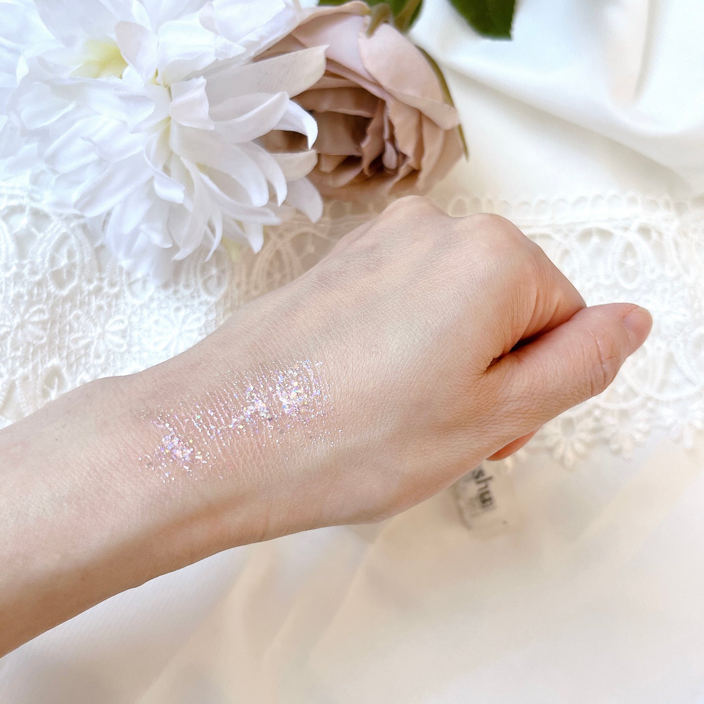 アイドルプリズムグリッター/chee shu/グリッターを使ったクチコミ(3枚目)