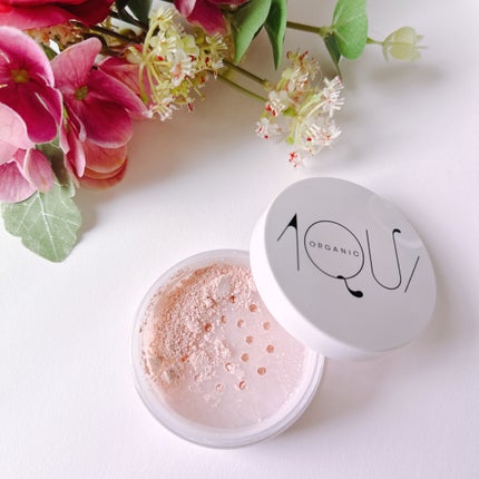 オーガニックフェイスパウダーUV トーンアップピンク/アクア・アクア/ルースパウダーの画像