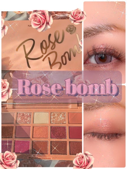 プレイカラーアイパレット ローズボム/ETUDE/アイシャドウパレットを使ったクチコミ(1枚目)