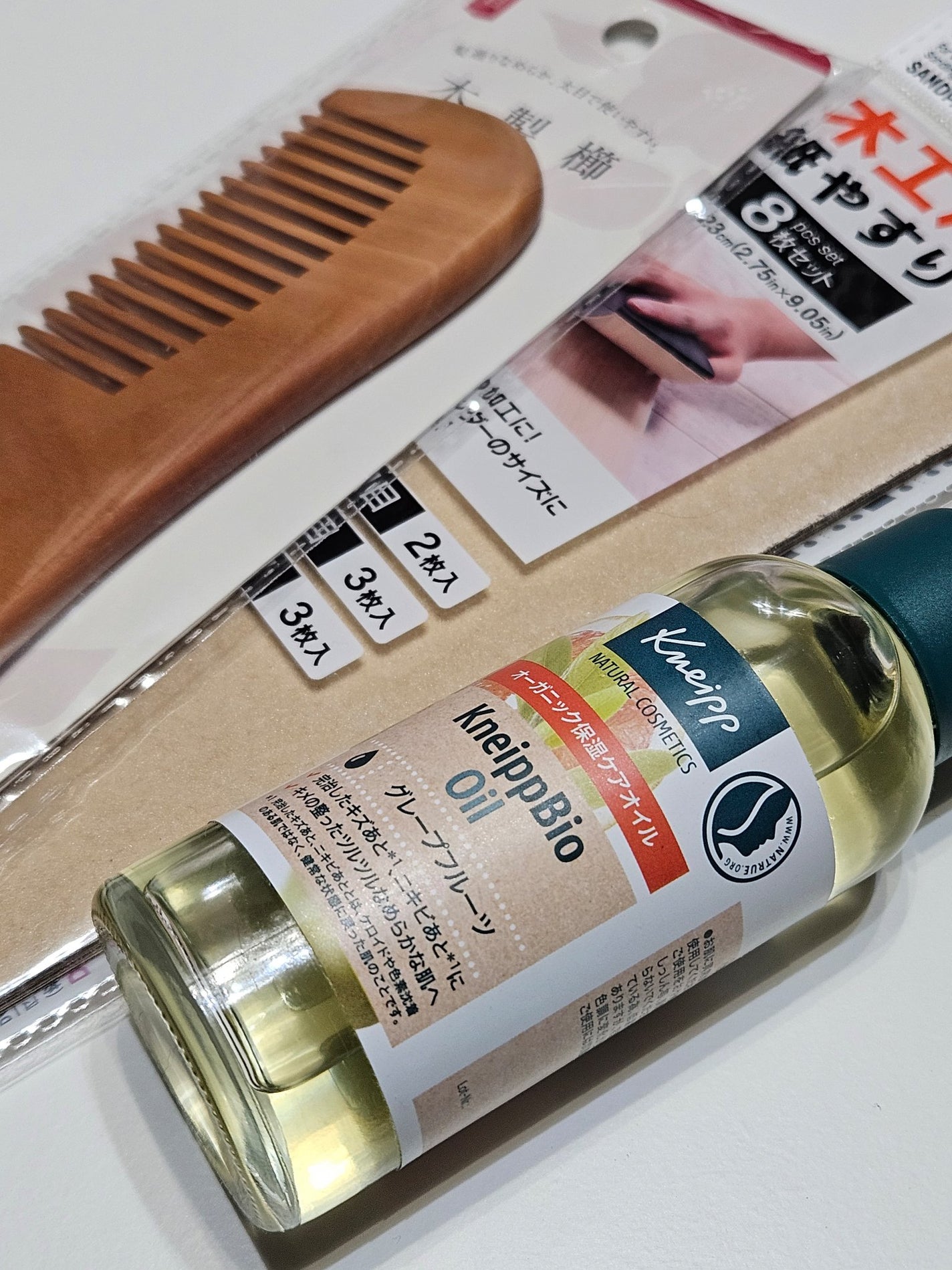 木製櫛/セリア/ヘアコームを使ったクチコミ(4枚目)