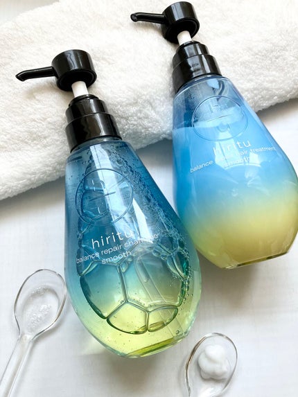 バランスリペア シャンプー/ヘアトリートメント スムース/hiritu/市販シャンプーを使ったクチコミ(2枚目)