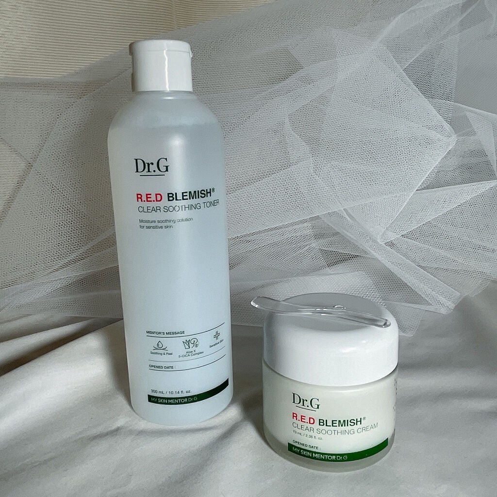 レッドB・Cスムージングクリーム/Dr.G/フェイスクリームを使ったクチコミ(2枚目)