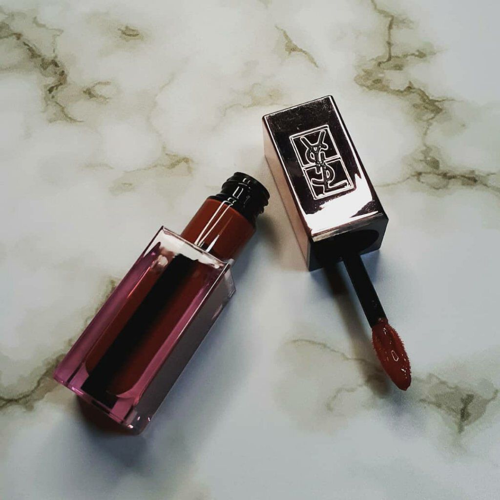 ルージュ ピュールクチュール ヴェルニ ウォーターグロウ/YVES SAINT LAURENT BEAUTE/口紅を使ったクチコミ(2枚目)