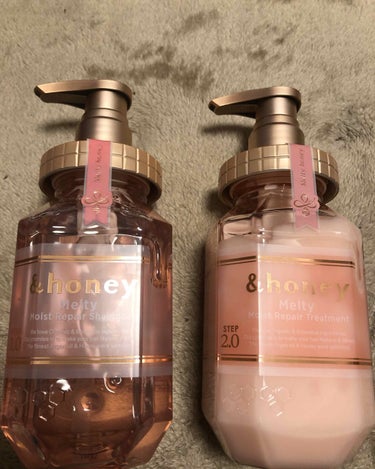 &honey Melty モイストリペア シャンプー1.0／モイストリペア ヘアトリートメント2.0/&honey/シャンプー・コンディショナーを使ったクチコミ（1枚目）