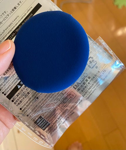 パウダーパフ2P(ベルト付)/DAISO/パフ・スポンジを使ったクチコミ(2枚目)