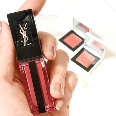 ルージュ ピュールクチュール ヴェルニ ウォーターステイン/YVES SAINT LAURENT BEAUTE/口紅を使ったクチコミ（2枚目）