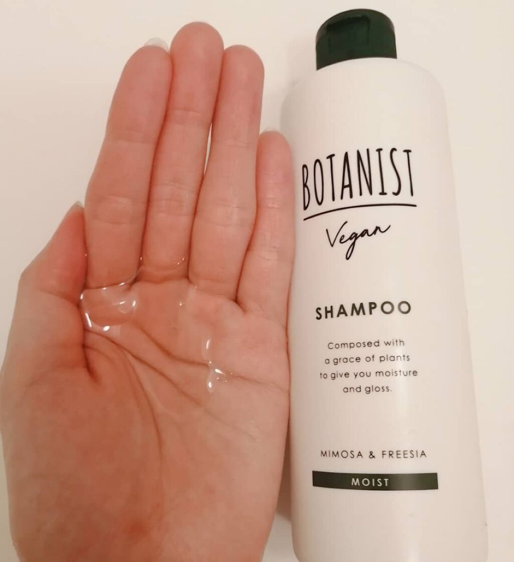 ヴィーガン シャンプー(モイスト)/BOTANIST/市販シャンプーを使ったクチコミ(3枚目)