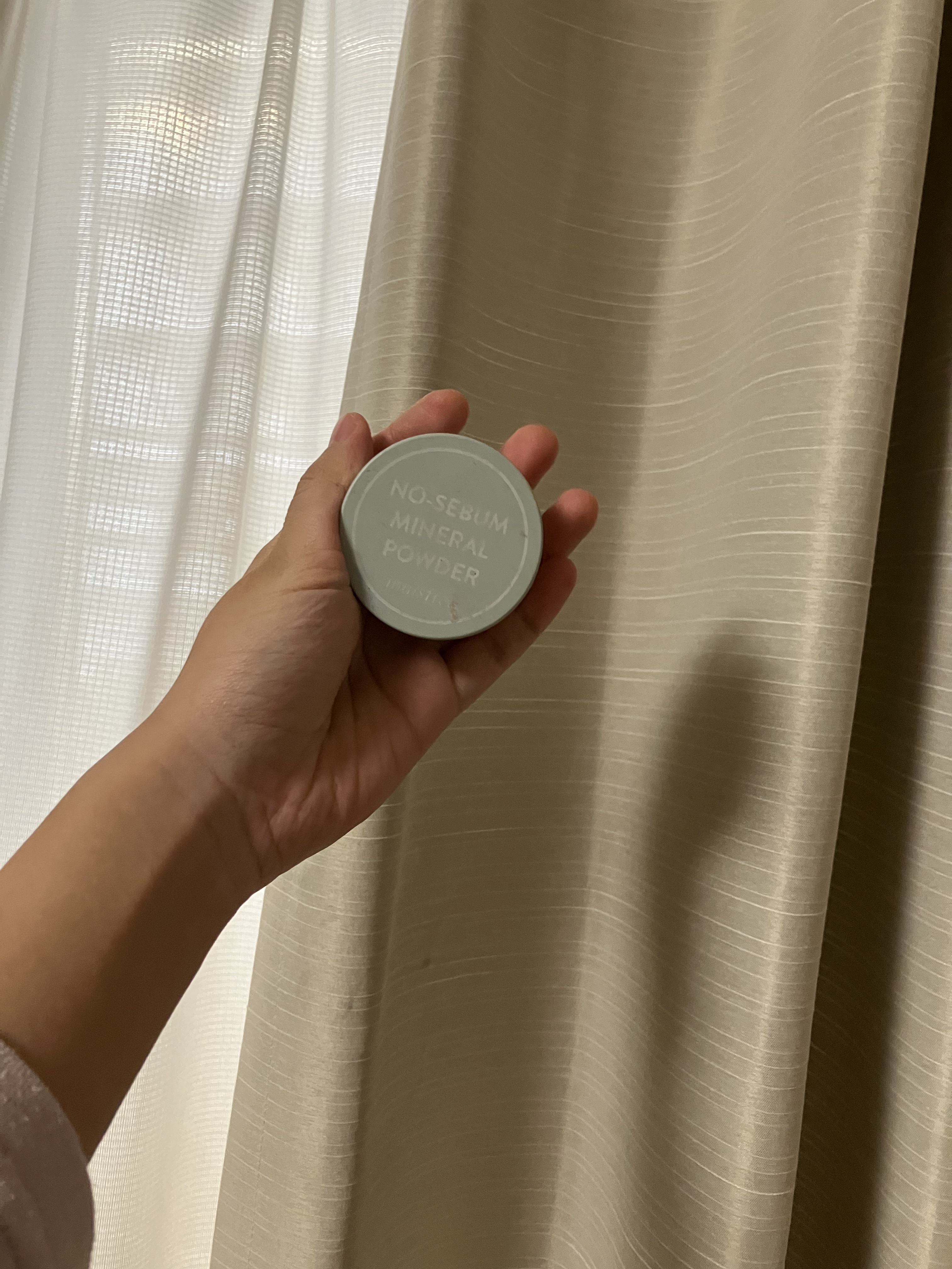 ノーセバム　ミネラルパウダー　N/innisfree/ルースパウダーを使ったクチコミ（1枚目）