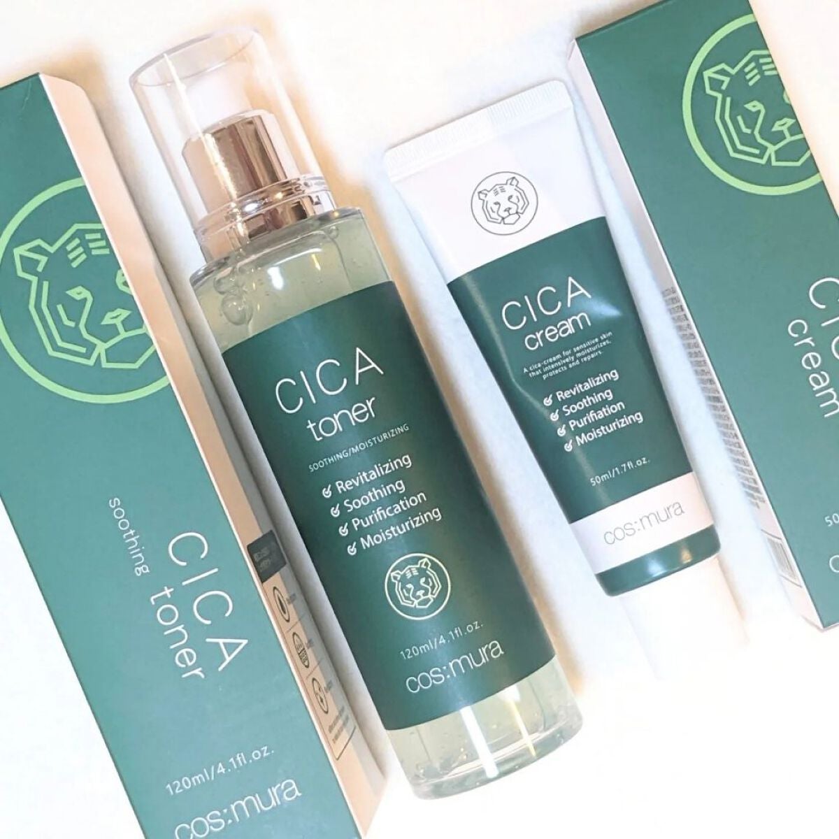 CICA cream/MORNING SURPRISE/フェイスクリームを使ったクチコミ(1枚目)