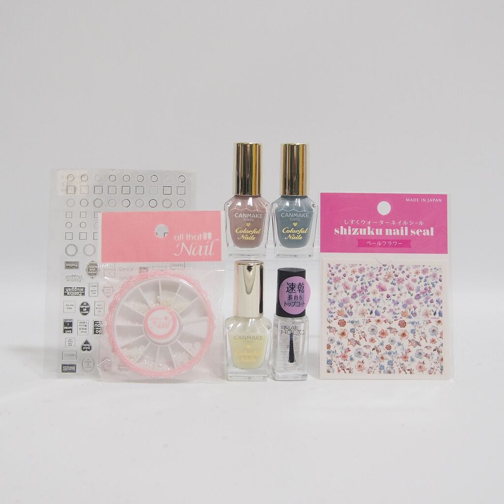 しずくネイルシール/キャンドゥ/ネイルシールを使ったクチコミ（3枚目）