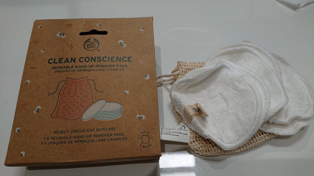 リユーサブル バンブーコットンパッド/THE BODY SHOP/コットンを使ったクチコミ(1枚目)
