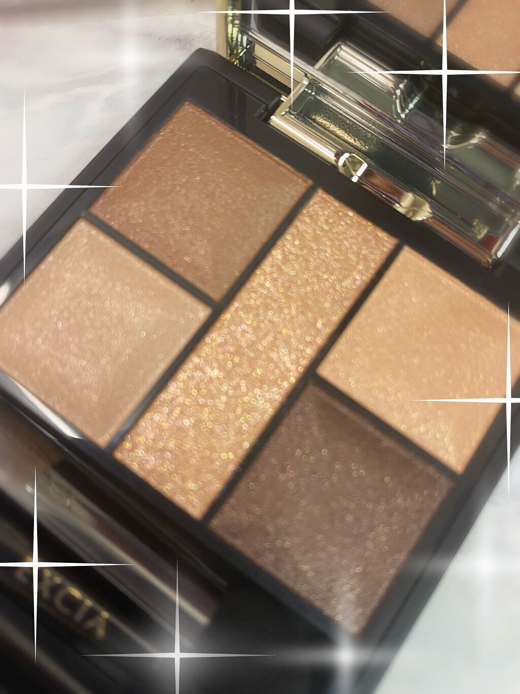 エクシア アイカラー カンテット/ALBION/アイシャドウパレットを使ったクチコミ(1枚目)