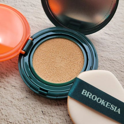 スキンエンハンサー コンパクト クッション (マット)/BROOKESIA/クッションファンデーションを使ったクチコミ(2枚目)