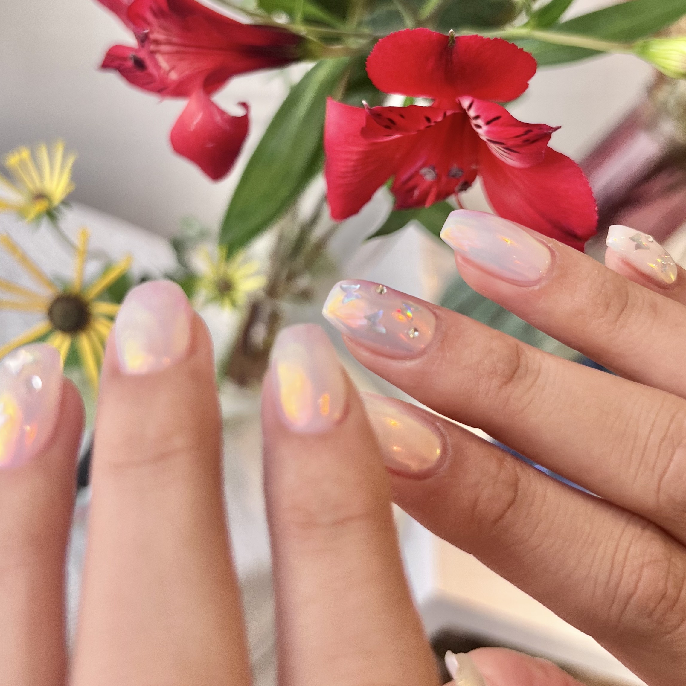 #お洒落ネイル,#トレンドネイル,#海外ネイル,#トレンドネイル,#秋ネイル,#マグネットネイルのネイルデザイン