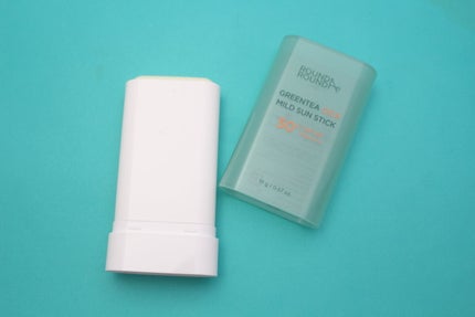 グリーンティー CICA マイルド サンスティック/ラウンドアラウンド/日焼け止めスティックを使ったクチコミ(2枚目)