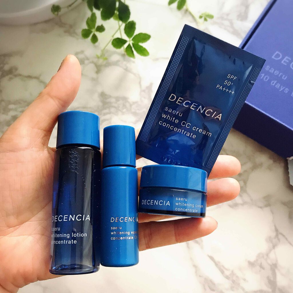 サエル トライアルセット/DECENCIA/トライアルキットを使ったクチコミ（1枚目）
