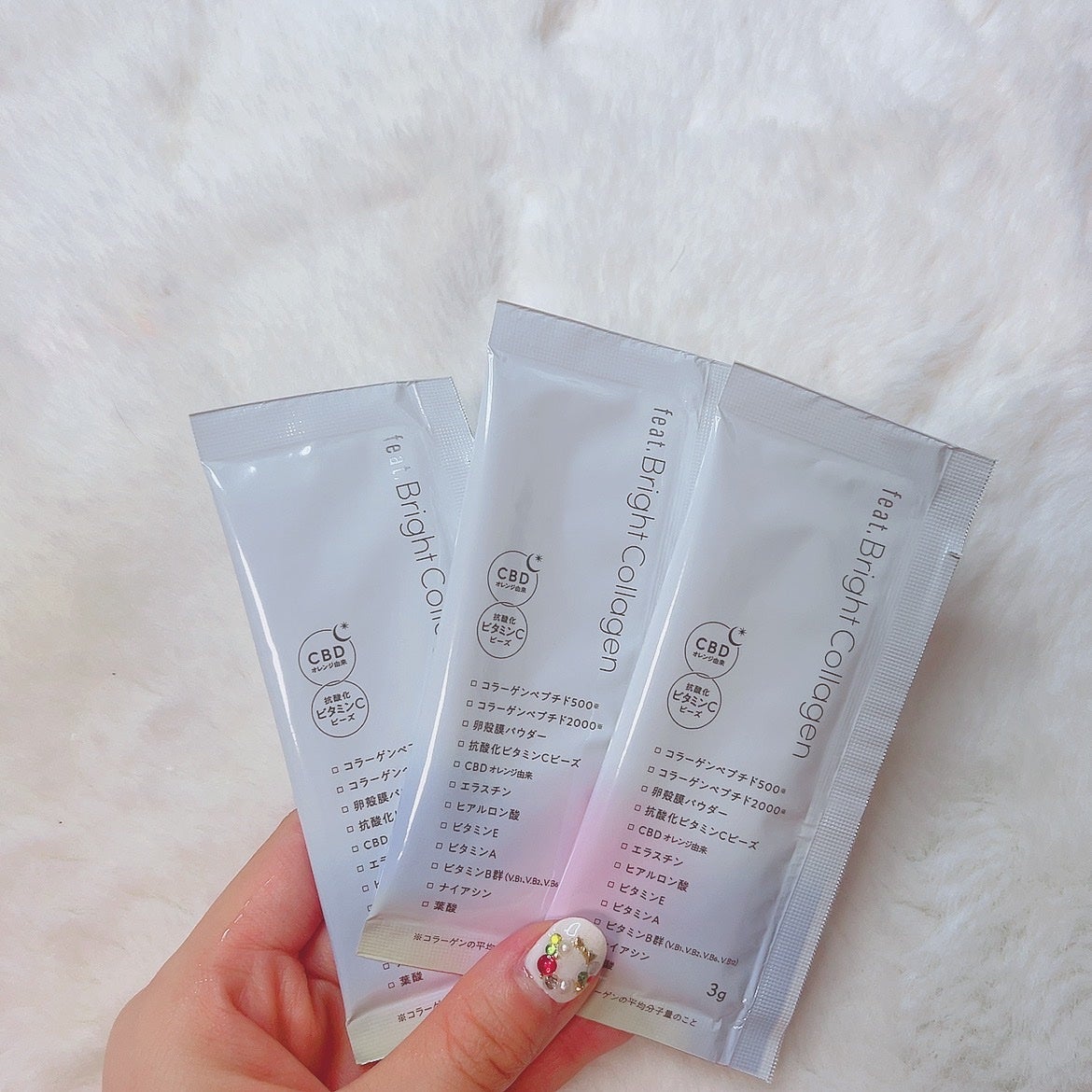 ブライト コラーゲン/Feat./美容サプリメントを使ったクチコミ(2枚目)