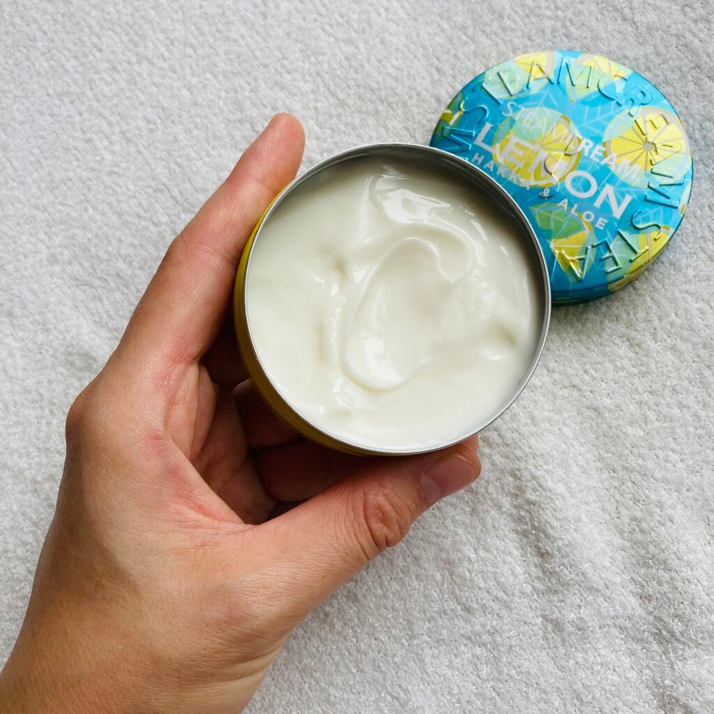 スチームクリーム ハッカ&アロエ レモン/STEAMCREAM/ボディクリームを使ったクチコミ(3枚目)